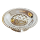 Butter dish style Coquillor, in silver