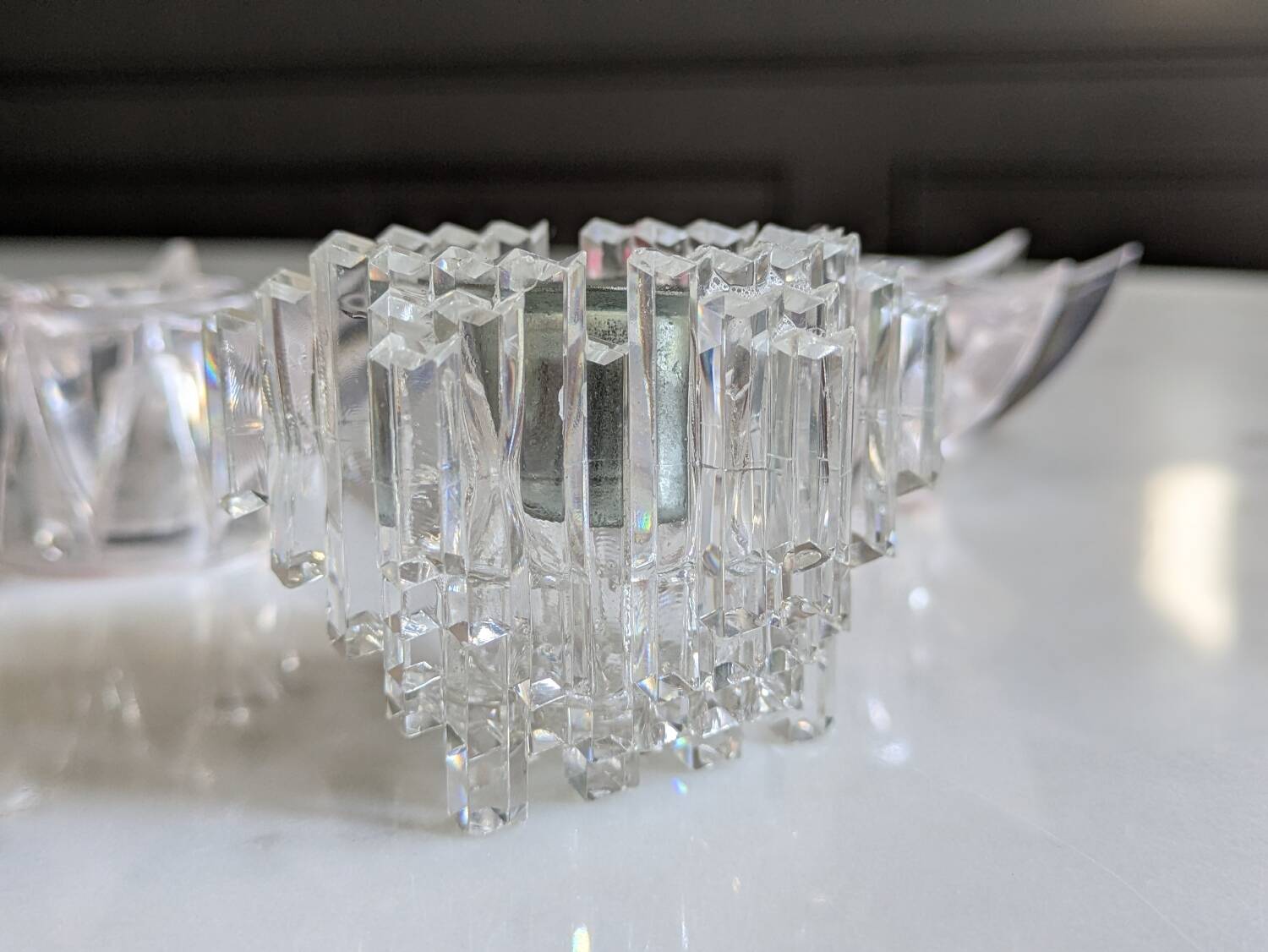 Set of candlesticks from the 70s.