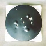 White  glass flush mount ceiling or wall lamp