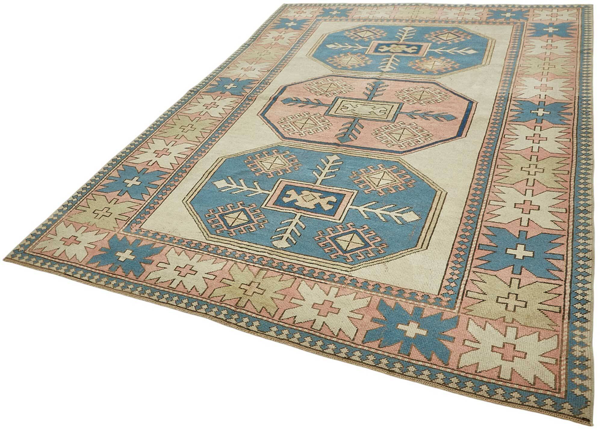 Turkish Vintage Anatolian Rug 208 cm x 305 cm