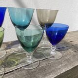 Multicolored stemware