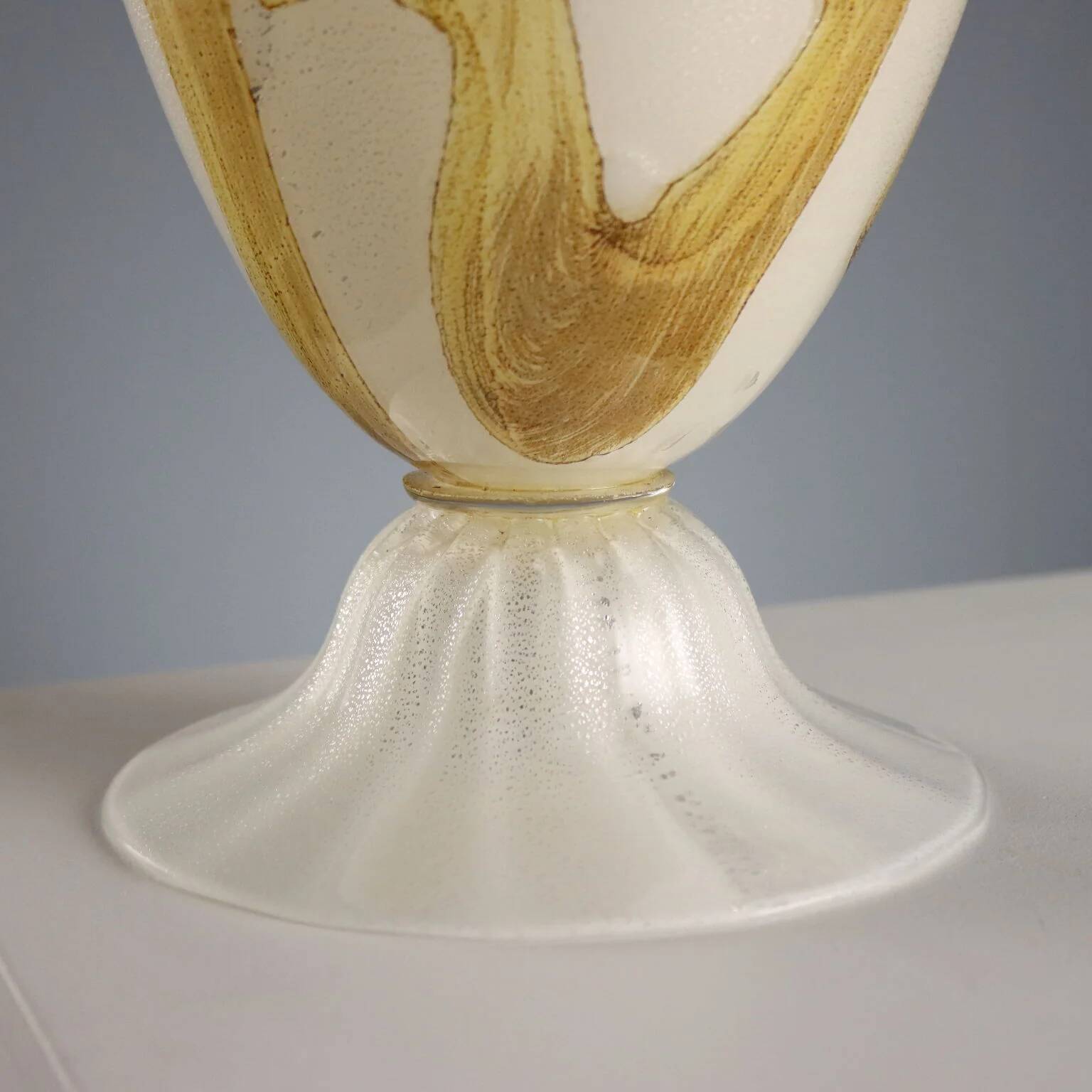 Vintage Murano glass vase Mid-Century Italy 1960s-1970s