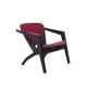 Hans J. Wegner black Butterfly lounge chair by Getama, 1970s
