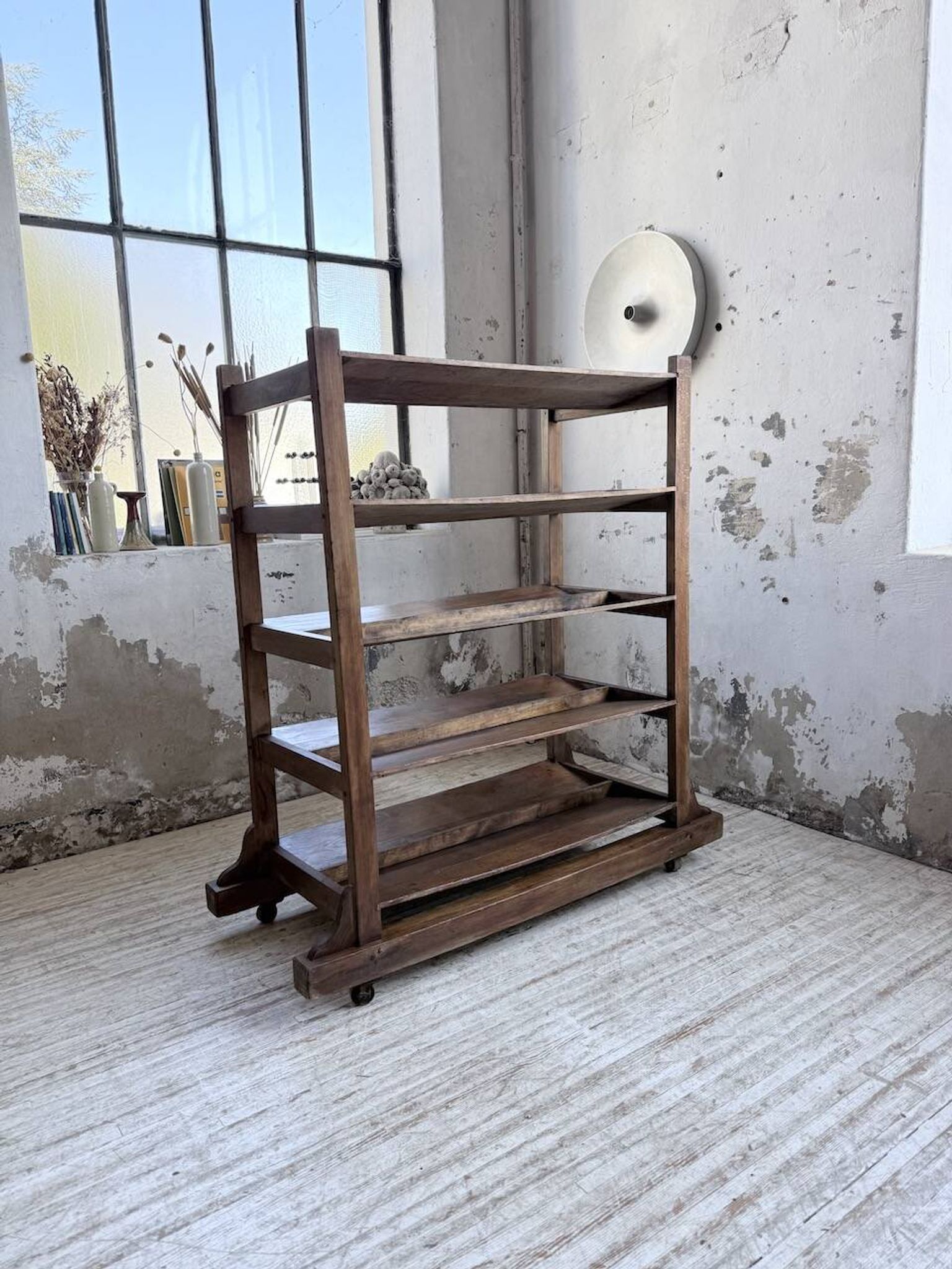 Old bakery shelf from the 1950s.