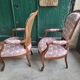 Paire de fauteuils louis philippe en noyer