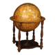 Grand globe en bois des années 70