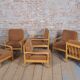 Mid-Century Armchairs from Jitona Soběslav, Czech, 1960s, Set of 6