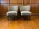 Ensemble de 2 fauteuils/canapés/sièges individuels vintage
