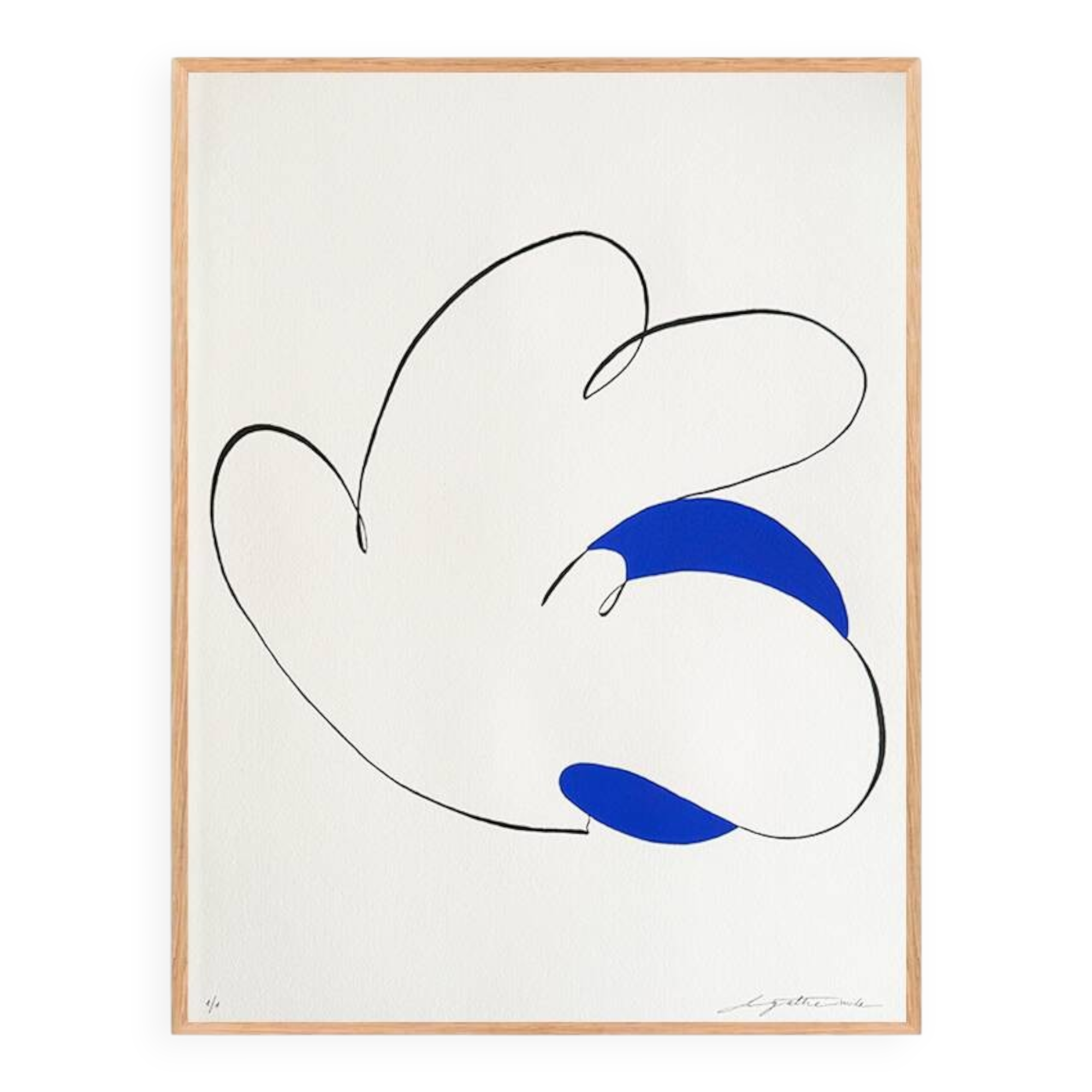 Blue Sun 03 - 40 x 50 cm - Atelier Agapé