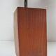 Lampe fleur bois massif vintage années