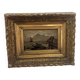 Oil on wood 19th century