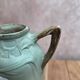 Vase Art nouveau Schäfer & Vater Jugendstil biscuit vert vers 1900