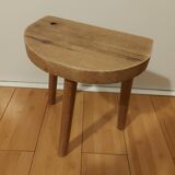 Vintage tripod wooden stool
