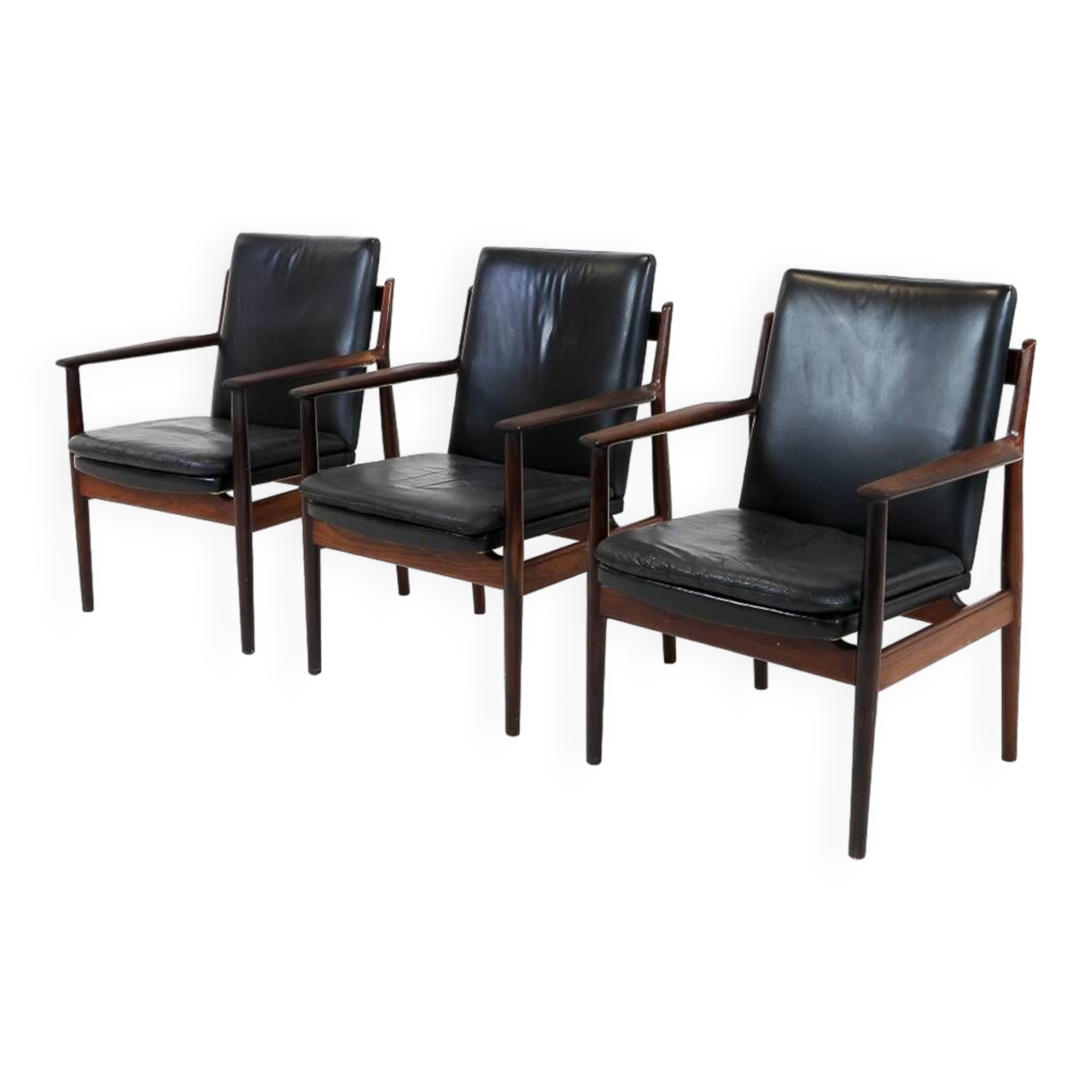 Rosewood Model 431 Armchair by Arne Vodder for Sibast 1960s