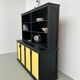 Sideboard 2 bodies, XXL format, old wooden school furniture