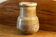 Glazed sandstone vase