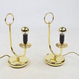 Pair of table lamps, Massive, 1980s