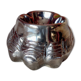 Mid century elephant foot ashtray