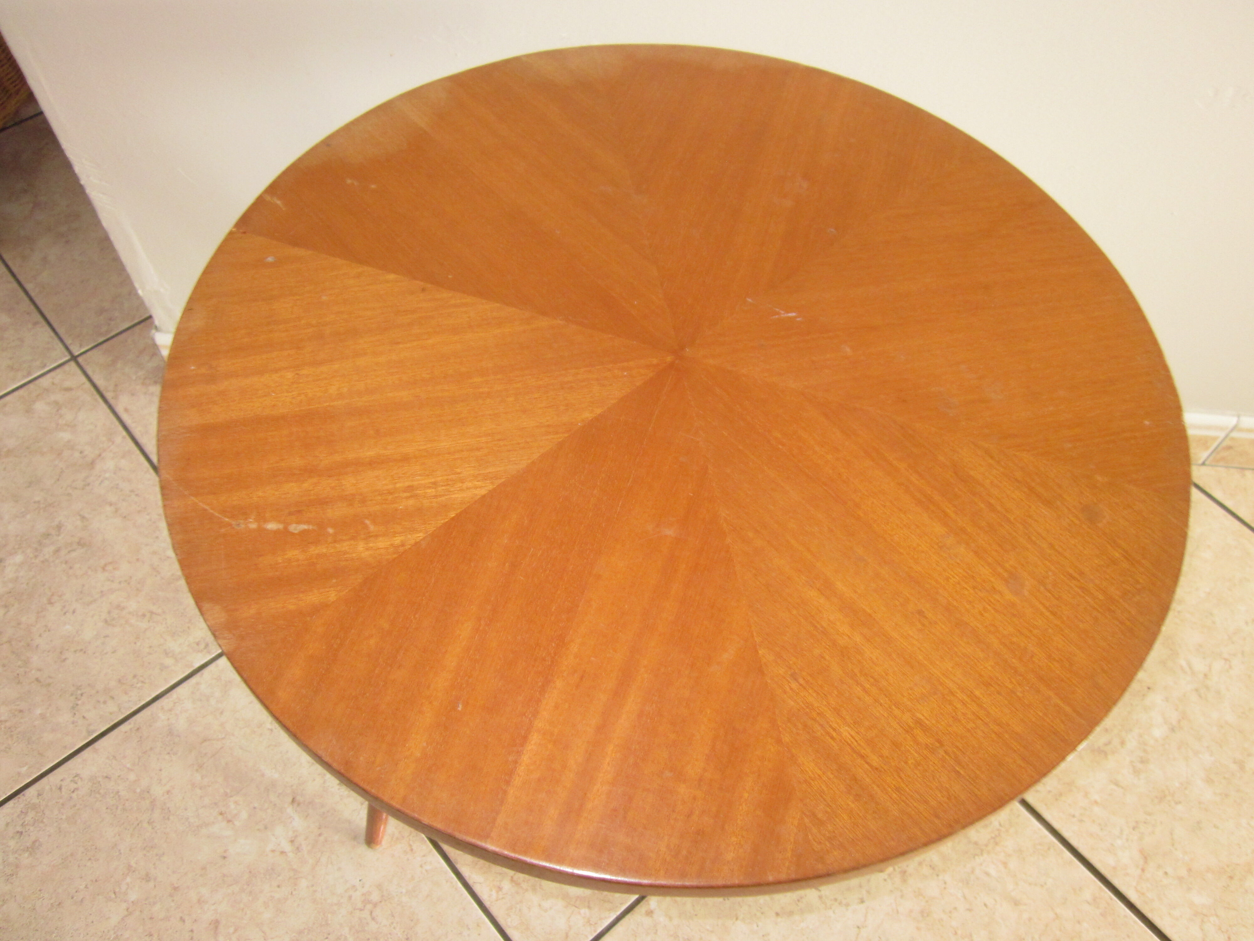 Vintage tripod table
