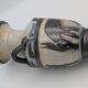 Roger Guérin (Bouffioulx) - Art Deco Vase Salt Glaze - Antelope Decor - 1930
