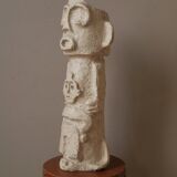 Totem sculpture art africain ethnique tribal objet fait main