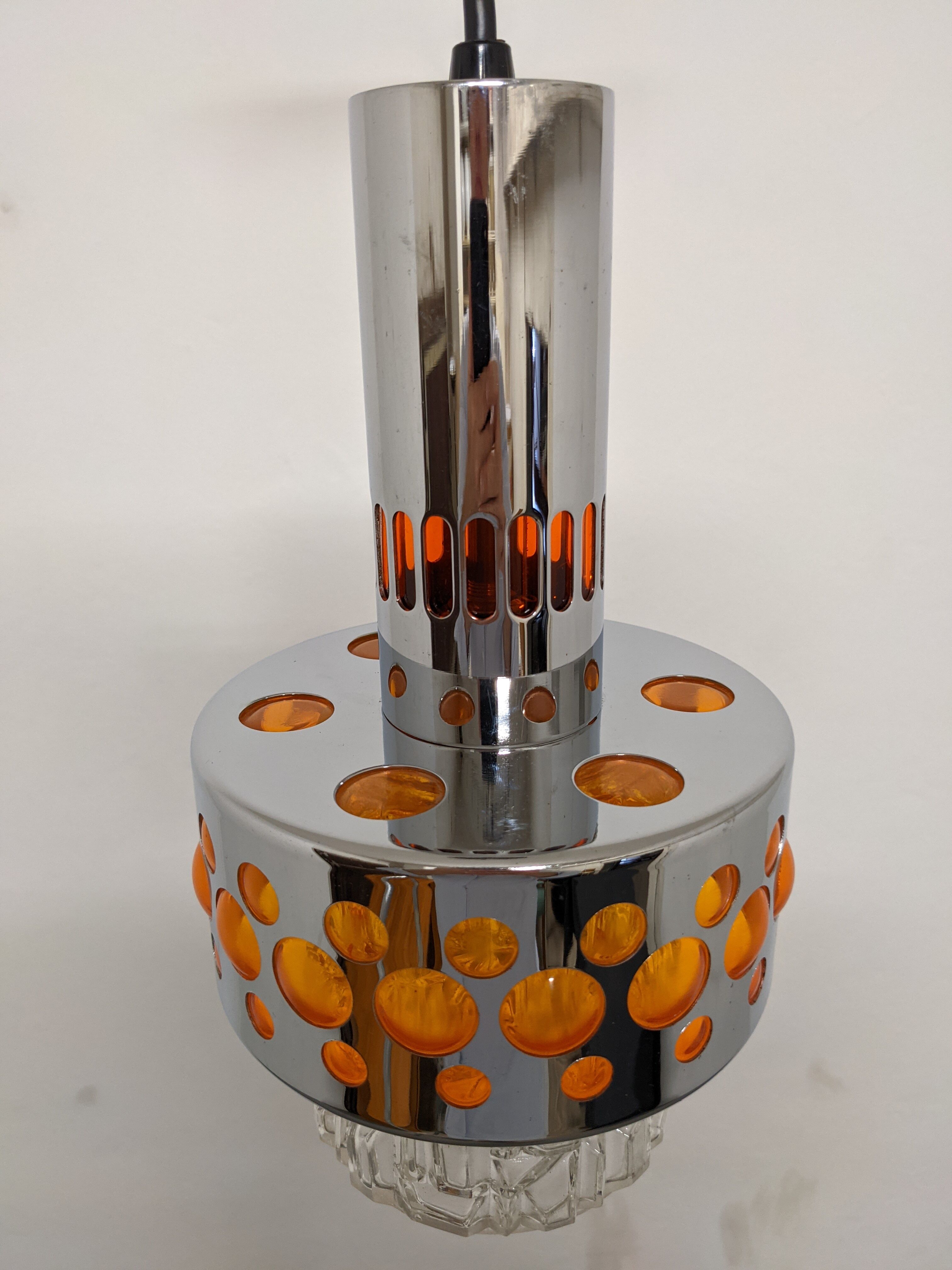 Space Age suspension of the 70s by Raak