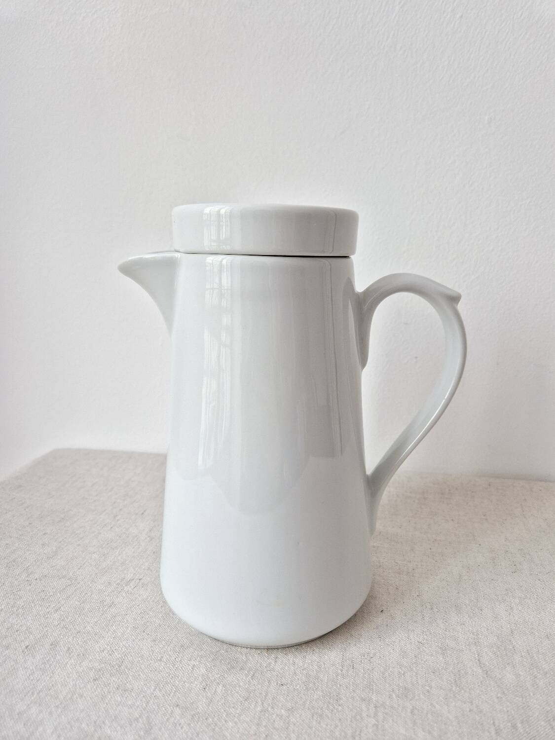Porcelain coffee pot - Apilco France Vintage