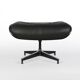 Special Edition All Black Herman Miller Eames Lounge Chair & Ottoman
