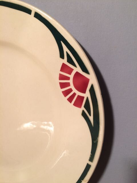 Duo of plates beginning of century