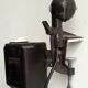 Vintage clip-on workshop lamp from the 50s/60s