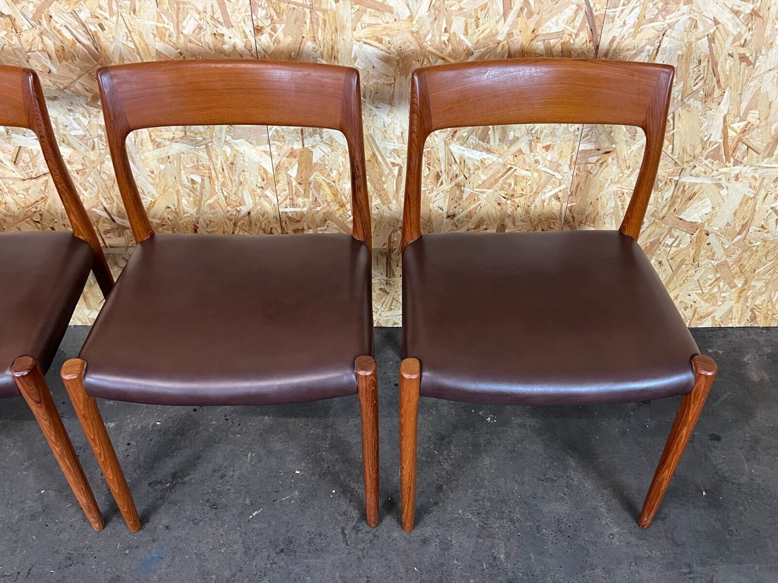 Chairs by Niels O. Möller for J.L. Moller's 60