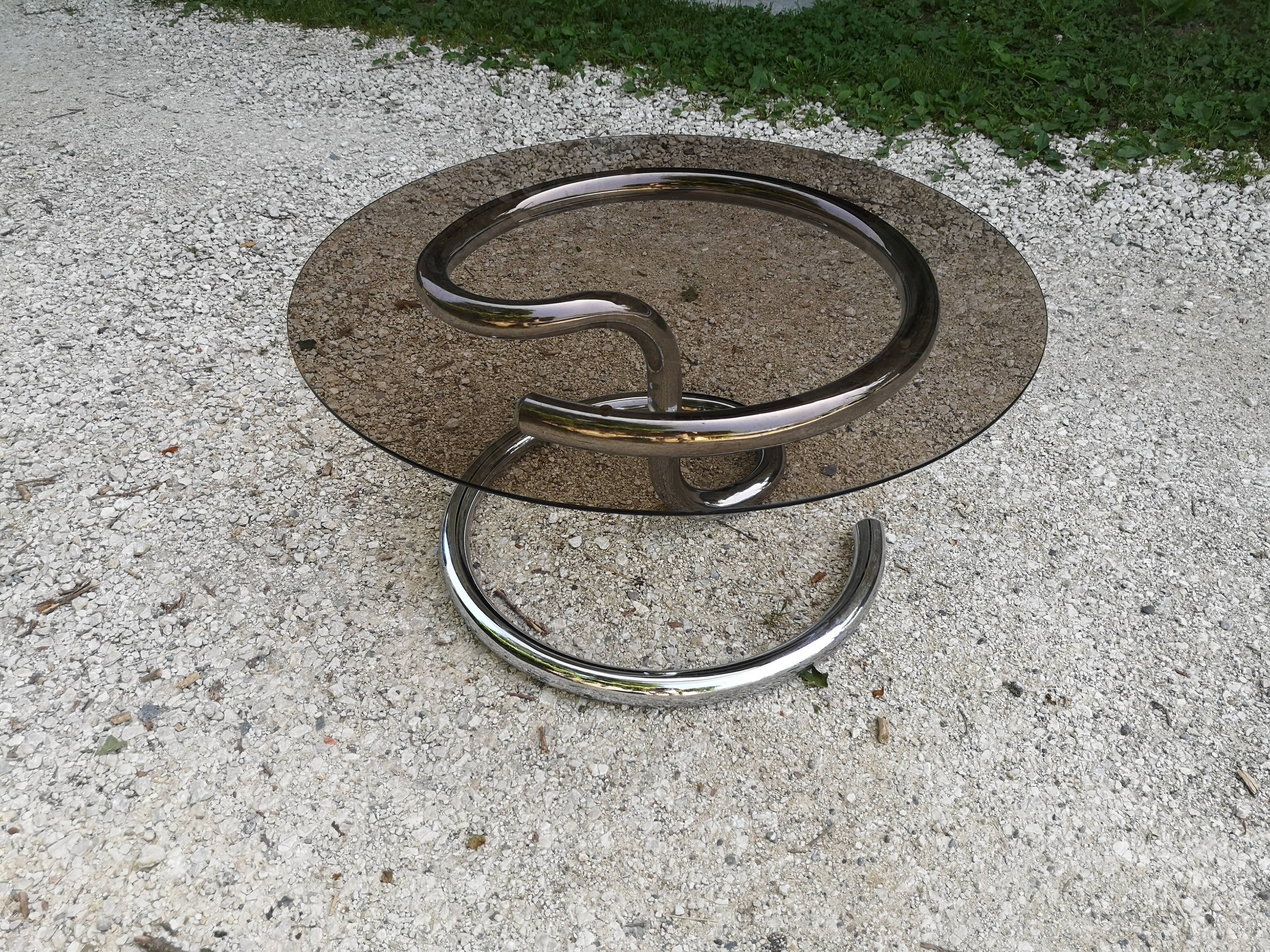 Vintage coffee table model Anaconda by Paul Tuttle