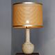 Large table lamp in travertine - Attributed to Mannelli production
