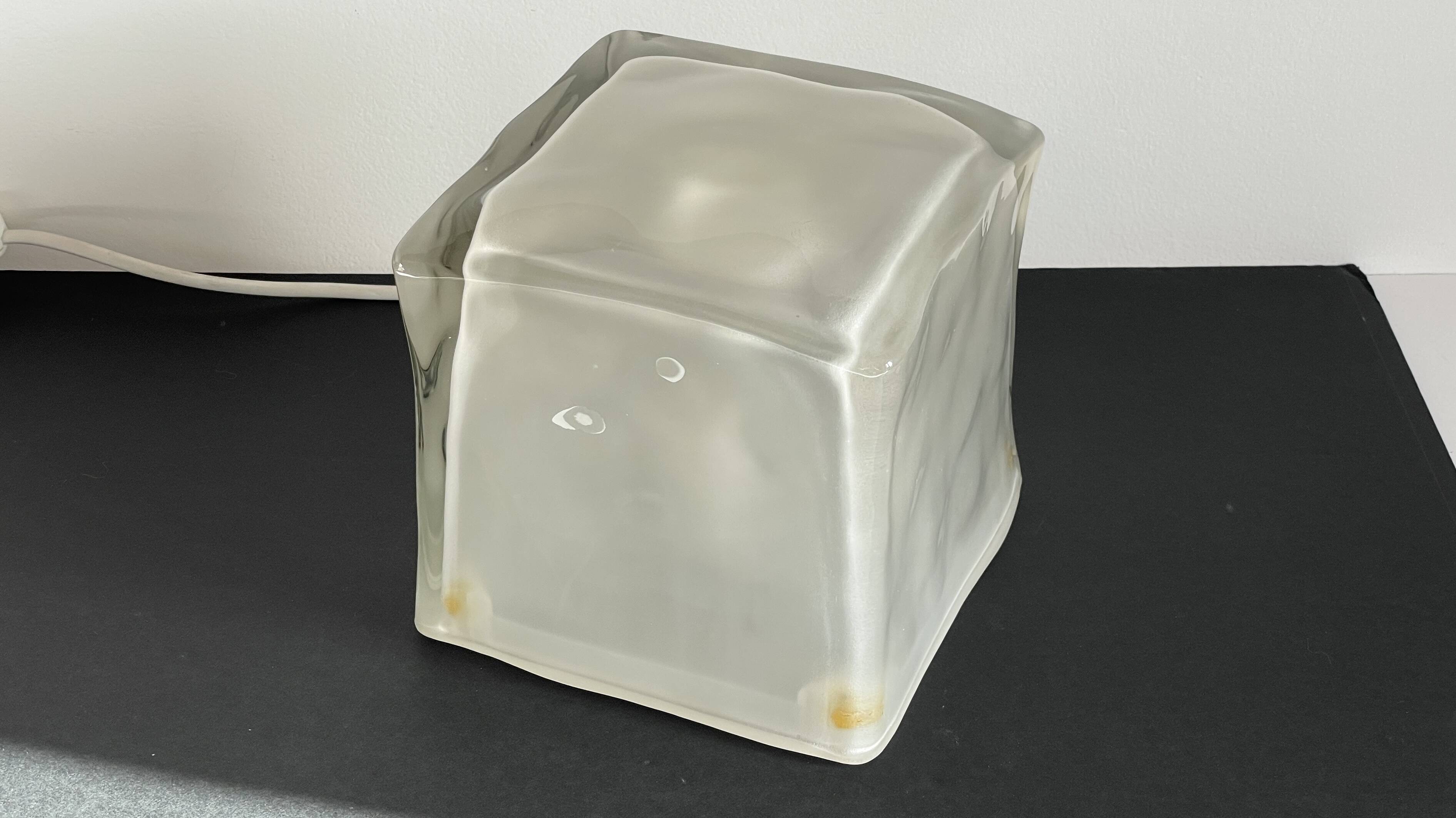 Vintage ikea glass mood lamp