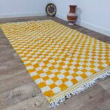 Tapis berbère en laine fait main 246 X 146 CM