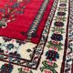 Tapis vintage en laine tissée 130x80