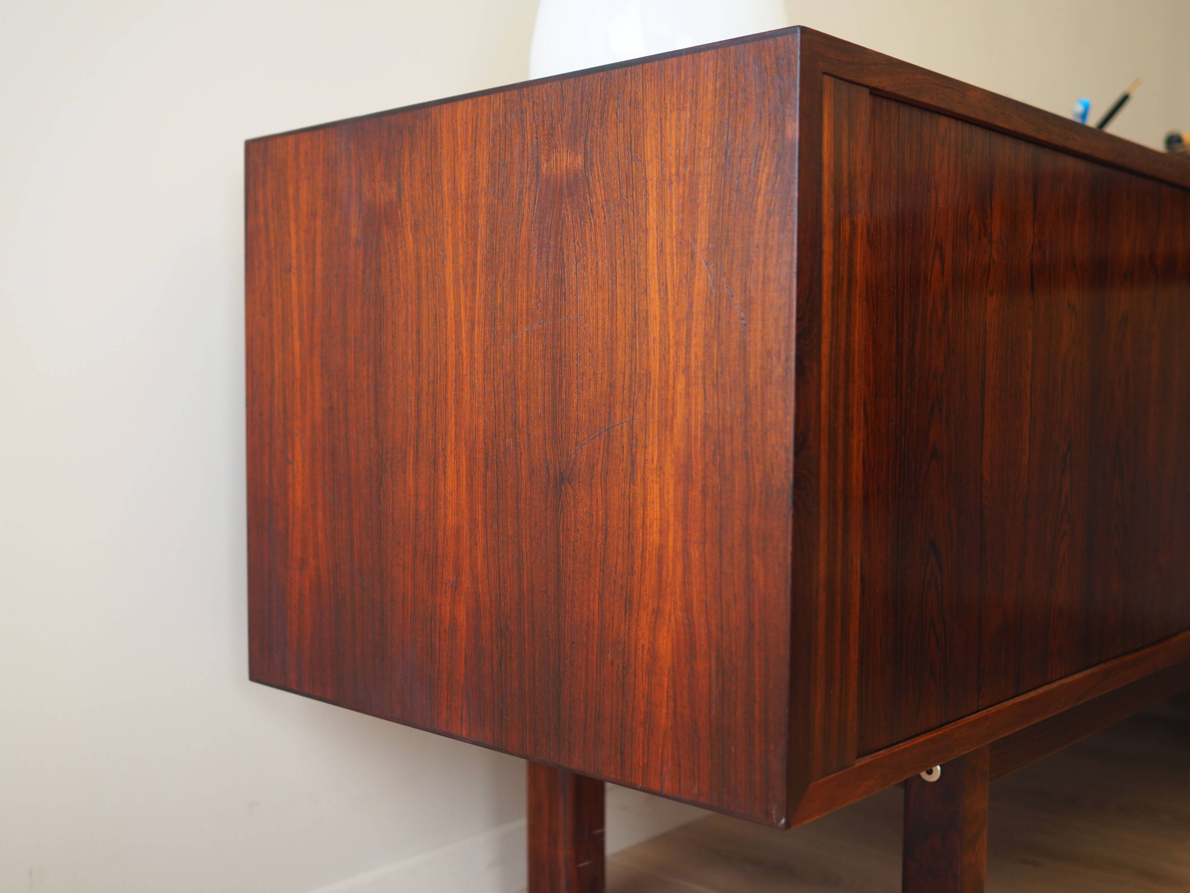 Rosewood desk, Danish design, 1960s, designer: Arne Vodder, manufacture: Sibast