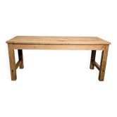 Banc en bois à lattes