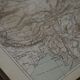 Japan and China, old map 1887 – Vintage geographical map.