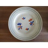 12 plates in Gien porcelain