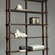 Bobbin bookcase / French antique bookshelf