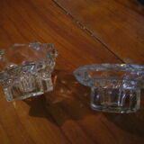 Pair of candlesticks in Crystal