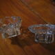 Pair of candlesticks in Crystal