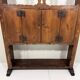 Antique rustic wall unit plate cabinet 1900