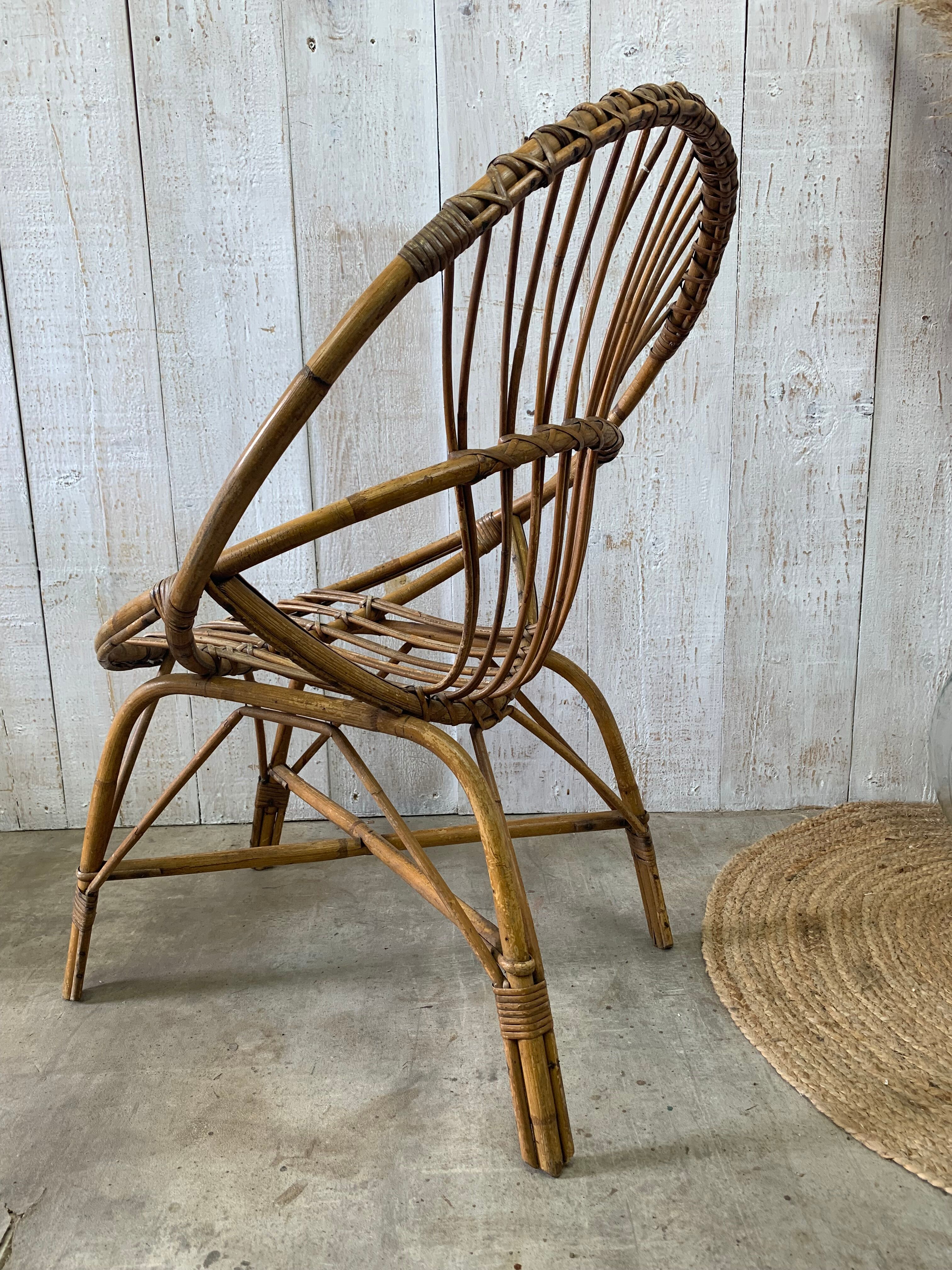 Rattan armchair POP UP CHRISTMAS 2022