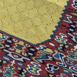 Pair Of New Persian Kilims Handwoven Kurdish Senneh Area Rugs- 115x166cm