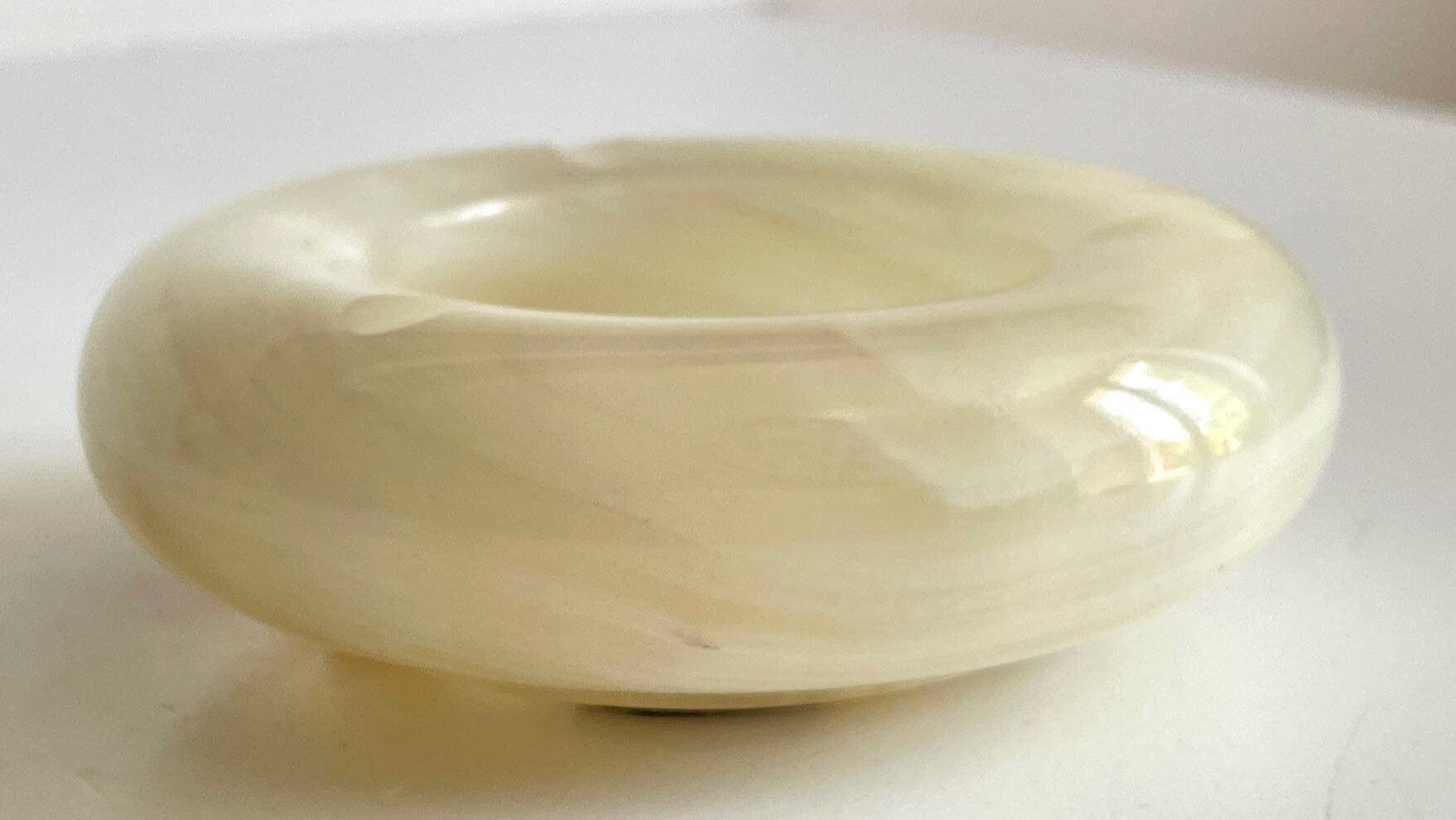 VINTAGE MARBLE ASHTRAY