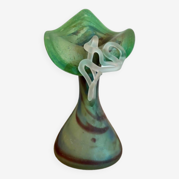 Glass paste vase