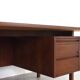 Mid-Century Large American Walnut Executive Desk