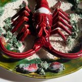 Decorative earthenware dish by J. Caldas da Rainha